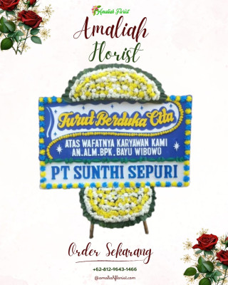 Papan Bunga Duka di Ngadi