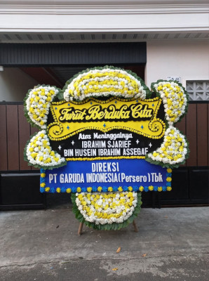 Papan Bunga Duka di Ngadi